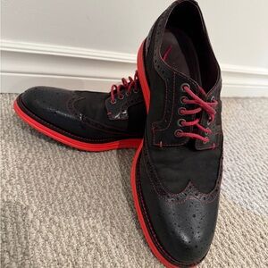 Men’s dress shoes red/black size 9.5